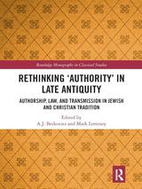 Cover of Rethinking Authority