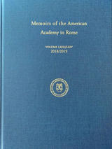 Cover of Memoirs of the American Academy in Rome 63/64